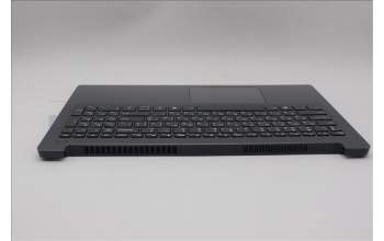 Lenovo 5CB1Q43318 C-Cover with keyboard, Ukraine, Luna Grey, Non-Backlight, US