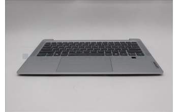 Lenovo 5CB1Q43327 C-Cover with AI keyboard, Greek, Cloud Grey, Backlight, Fingerprint, US
