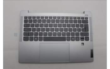 Lenovo 5CB1Q43340 C-Cover with AI keyboard, Portuguese, Cloud Grey, Backlight, Fingerprint, UK