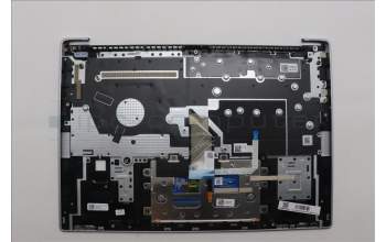 Lenovo 5CB1Q43340 C-Cover with AI keyboard, Portuguese, Cloud Grey, Backlight, Fingerprint, UK