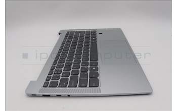 Lenovo 5CB1Q43353 C-Cover with AI keyboard, Czech Slovakian, Cloud Grey, Backlight, Fingerprint, UK