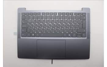 Lenovo 5CB1Q62703 C-Cover with keyboard, Bulgarian, Luna Grey, Backlight, UK