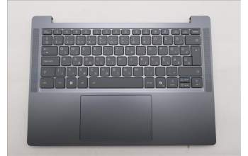 Lenovo 5CB1Q62715 C-Cover with keyboard, Hungarian, Luna Grey, Backlight, UK