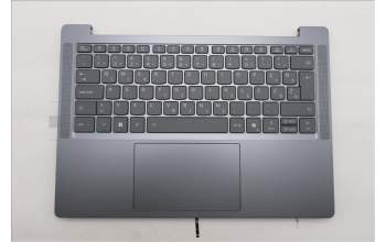 Lenovo 5CB1Q62733 C-Cover with keyboard, Slovenian, Luna Grey, Backlight, UK