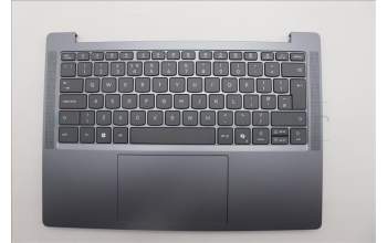 Lenovo 5CB1Q64052 C-Cover with keyboard, UK English, Luna Grey, Non-Backlight, UK