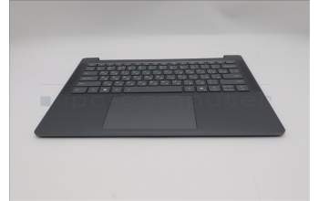 Lenovo 5CB1Q64075 C-Cover with keyboard, Russian, Luna Grey, Backlight, US