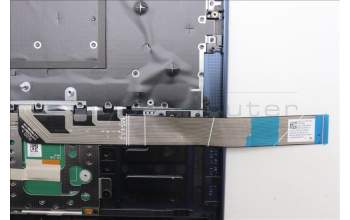 Lenovo 5CB1Q64145 C-Cover with keyboard, Belgian, Cosmic Blue, Non-Backlight, UK