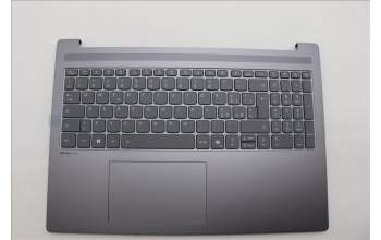 Lenovo 5CB1R07744 C-Cover with keyboard, Italian, Luna Grey, Backlight, 3CELL, UK