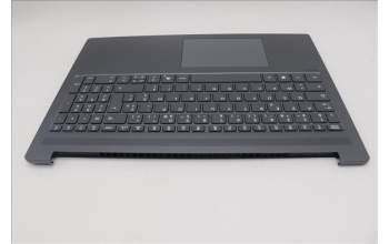 Lenovo 5CB1R07766 C-Cover with keyboard, French, Luna Grey, Non-Backlight, 3CELL, US