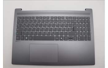 Lenovo 5CB1R07769 C-Cover with keyboard, German, Luna Grey, Non-Backlight, 3CELL, UK