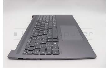 Lenovo 5CB1R07774 C-Cover with keyboard, Italian, Luna Grey, Non-Backlight, 3CELL, UK