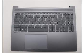 Lenovo 5CB1R07778 C-Cover with keyboard, Nordic, Luna Grey, Non-Backlight, 3CELL, UK