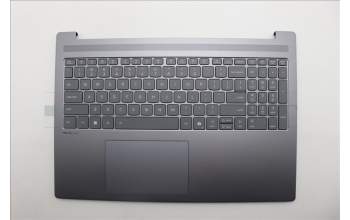 Lenovo 5CB1R07794 C-Cover with keyboard, English, Luna Grey, Backlight, 4CELL, US