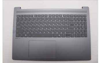 Lenovo 5CB1R07801 C-Cover with keyboard, Hebrew, Luna Grey, Backlight, 4CELL, US