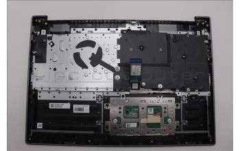 Lenovo 5CB1R07940 C-Cover with keyboard, German, Luna Grey, Non-Backlight, 4CELL, UK