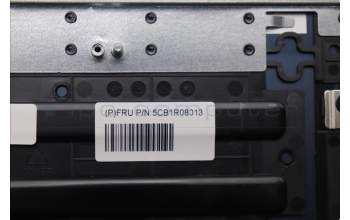 Lenovo 5CB1R08013 C-Cover with keyboard, Spanish, Cosmic Blue, Non-Backlight, 3CELL, UK