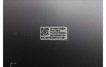 Lenovo 5CB1R08084 A-Cover, 83J1, Luna Grey, OLED_IR