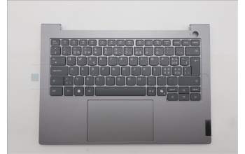 Lenovo 5CB1R08653 C-Cover with keyboard, Switzerland, Arctic Grey, Non-Backlight, H-series, UK