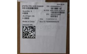 Lenovo 5CB1R08659 C-Cover with keyboard, Slovenian, Arctic Grey, Non-Backlight, H-series, UK