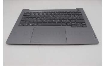Lenovo 5CB1R08676 C-Cover with keyboard, Czech Slovakian, Arctic Grey, Backlight, H-series, UK