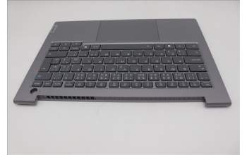 Lenovo 5CB1R08676 C-Cover with keyboard, Czech Slovakian, Arctic Grey, Backlight, H-series, UK