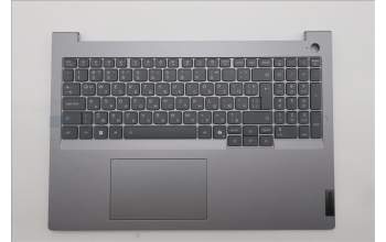 Lenovo 5CB1R08845 C-Cover with keyboard, Bulgarian, Arctic Grey, Backlight, H-series, UK