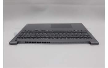 Lenovo 5CB1R08861 C-Cover with keyboard, French, Arctic Grey, Backlight, H-series, US