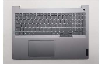 Lenovo 5CB1R08874 C-Cover with keyboard, Portuguese, Arctic Grey, Backlight, H-series, UK