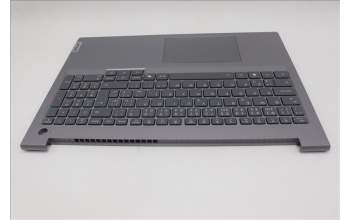 Lenovo 5CB1R08926 C-Cover with keyboard, Czech Slovakian, Arctic Grey, Backlight, U-series, UK