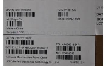 Lenovo 5CB1R08956 A-Cover, 83K1, Luna Grey, AL_HD