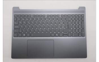 Lenovo 5CB1R09011 C-Cover with keyboard, Switzerland, Luna Grey, Backlight, UK
