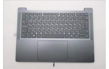 Lenovo 5CB1R26693 C-Cover with keyboard, Bulgarian, Luna Grey, Backlight, UK