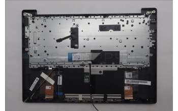 Lenovo 5CB1R26696 C-Cover with keyboard, US English Euro, Luna Grey, Backlight, US