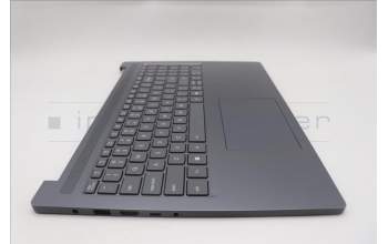 Lenovo 5CB1R27611 C-Cover with keyboard, English, Luna Grey, Backlight, US