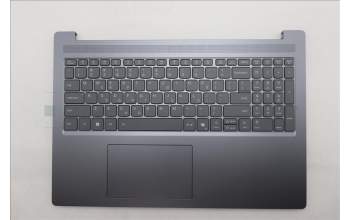 Lenovo 5CB1R27617 C-Cover with keyboard, Greek, Luna Grey, Backlight, US