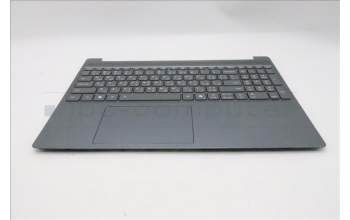 Lenovo 5CB1R27811 C-Cover with keyboard, Arabic, Luna Grey, Backlight, US