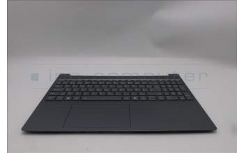 Lenovo 5CB1R27812 C-Cover with keyboard, Belgian, Luna Grey, Backlight, UK