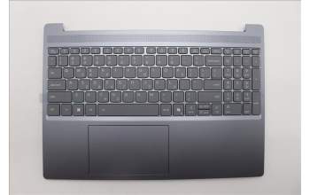 Lenovo 5CB1R27821 C-Cover with keyboard, Greek, Luna Grey, Backlight, US