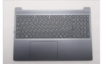 Lenovo 5CB1R27884 C-Cover with keyboard, Italian, Luna Grey, Non-Backlight, UK