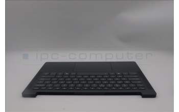 Lenovo 5CB1R29692 C-Cover with keyboard, US English Euro, Luna Grey, Backlight, US