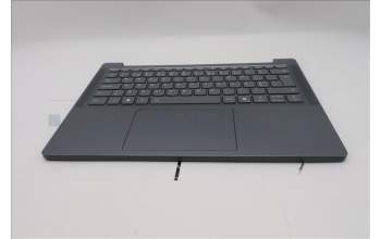 Lenovo 5CB1R29706 C-Cover with keyboard, Portuguese, Luna Grey, Backlight, UK