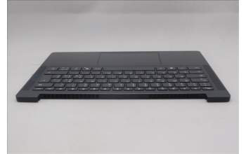 Lenovo 5CB1R29760 C-Cover with keyboard, Italian, Luna Grey, Non-Backlight, UK