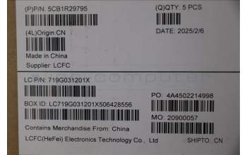 Lenovo 5CB1R29795 Tastatur inkl. Topcase ASM_HUN L 83KA CB BL