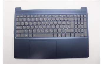 Lenovo 5CB1R30136 C-Cover with keyboard, Slovenian, Cosmic Blue, Backlight