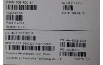 Lenovo 5CB1R30157 Tastatur inkl. Topcase ASM_HUN L 83KA LG BL