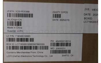 Lenovo 5CB1R30368 C-Cover with keyboard, Spanish, UK