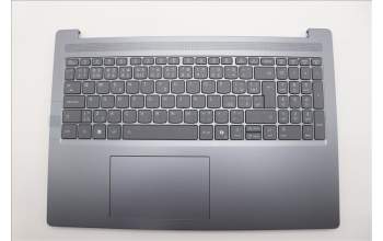 Lenovo 5CB1R30409 C-Cover with keyboard, Czech Slovakian, Luna Grey, Backlight, UK