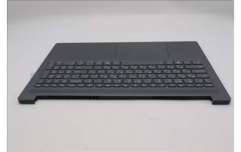 Lenovo 5CB1R30426 C-Cover with keyboard, Russian, Luna Grey, Backlight, US