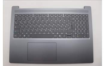 Lenovo 5CB1R30476 C-Cover with keyboard, German, Luna Grey, Non_Backlight