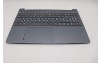 Lenovo 5CB1R33512 C-Cover with keyboard, Italian, Luna Grey, Non_Backlight